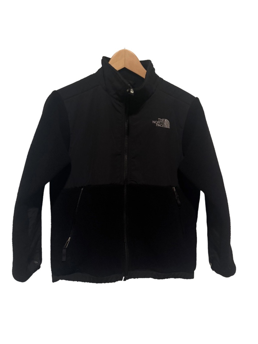 The North Face Kids Black  Fleece Jacket M
